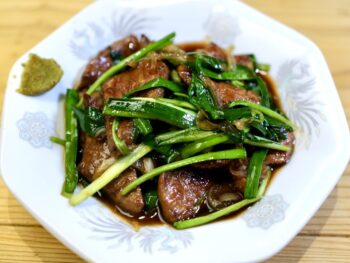 結局中華の本気のレバニラ炒め